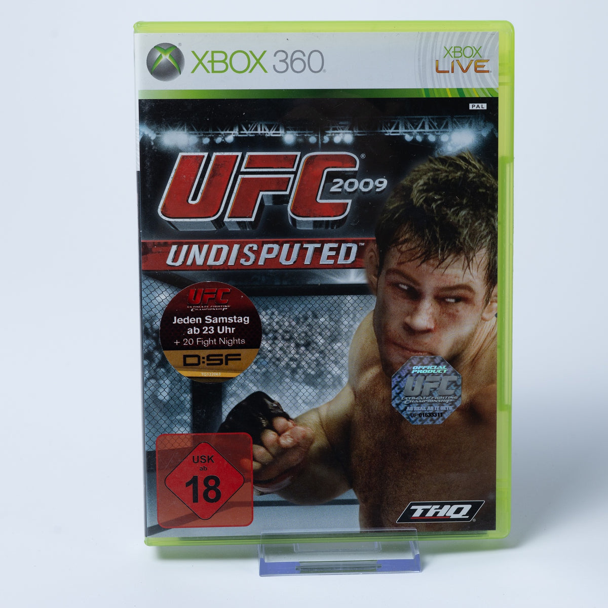 UFC 2009 Undisputed - XBOX 360 - PAL - Mit Anleitung - FSK 18 - Zustand Sehr Gut