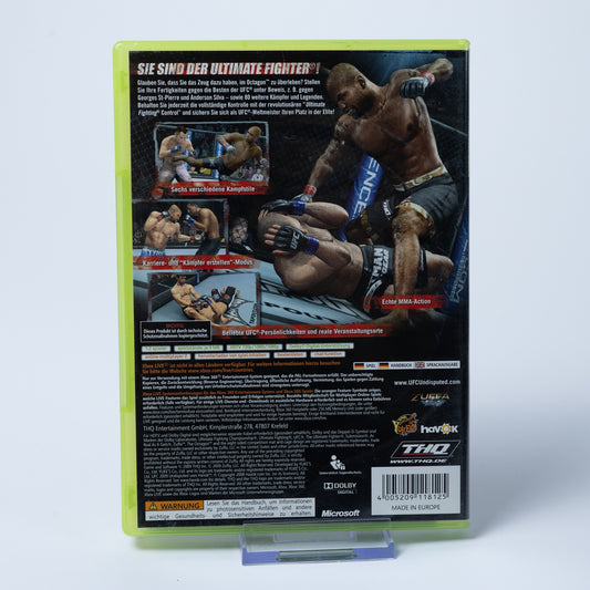 UFC 2009 Undisputed - XBOX 360 - PAL - Mit Anleitung - FSK 18 - Zustand Sehr Gut