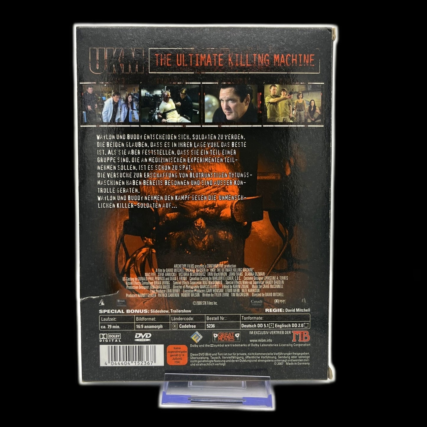 UKM - The Ultimate Killing Machine - Hologramm Edition - DVD - Film - Gebraucht