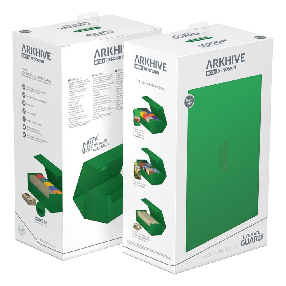 Ultimate Guard - Arkhive 800+ XenoSkin Multi-Deckbox Monocolor - Grün