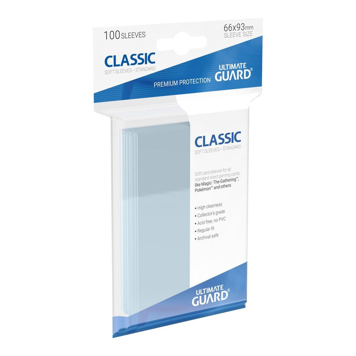 Ultimate Guard Classic Sleeves Standard Size (100) - Kartenhüllen - Neu & OVP