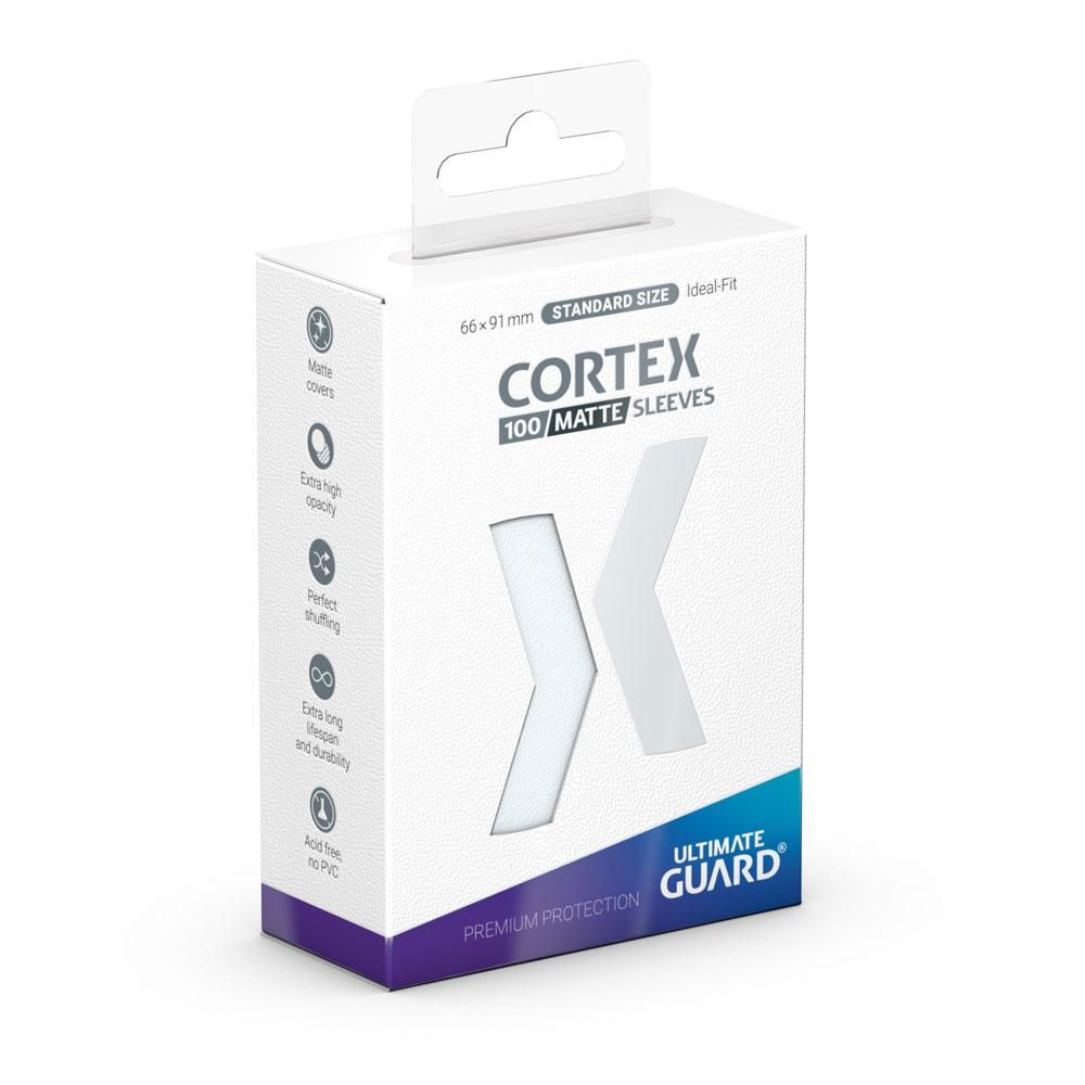 Ultimate Guard Cortex Sleeves Karten-Hüllen Standardgröße Matt-Transparent (100)