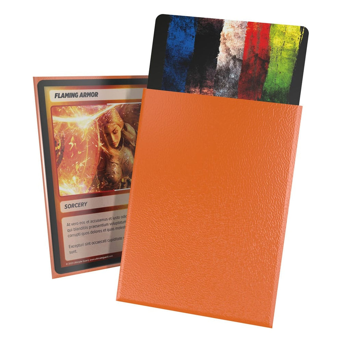 Ultimate Guard Cortex Sleeves Matte Standard Size (100) - Orange - Neu & OVP