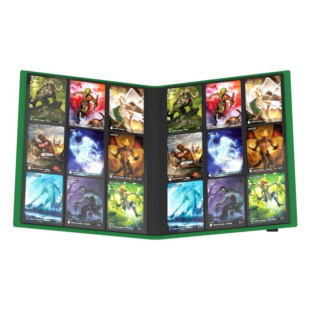 Ultimate Guard - Flexxfolio 360 Sammelordner Binder - 18-Pocket - Grün