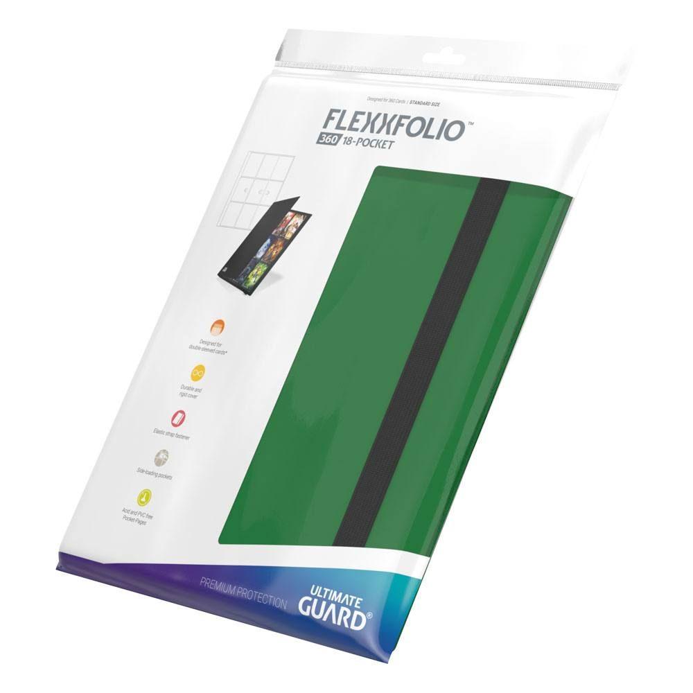 Ultimate Guard - Flexxfolio 360 Sammelordner Binder - 18-Pocket - Grün