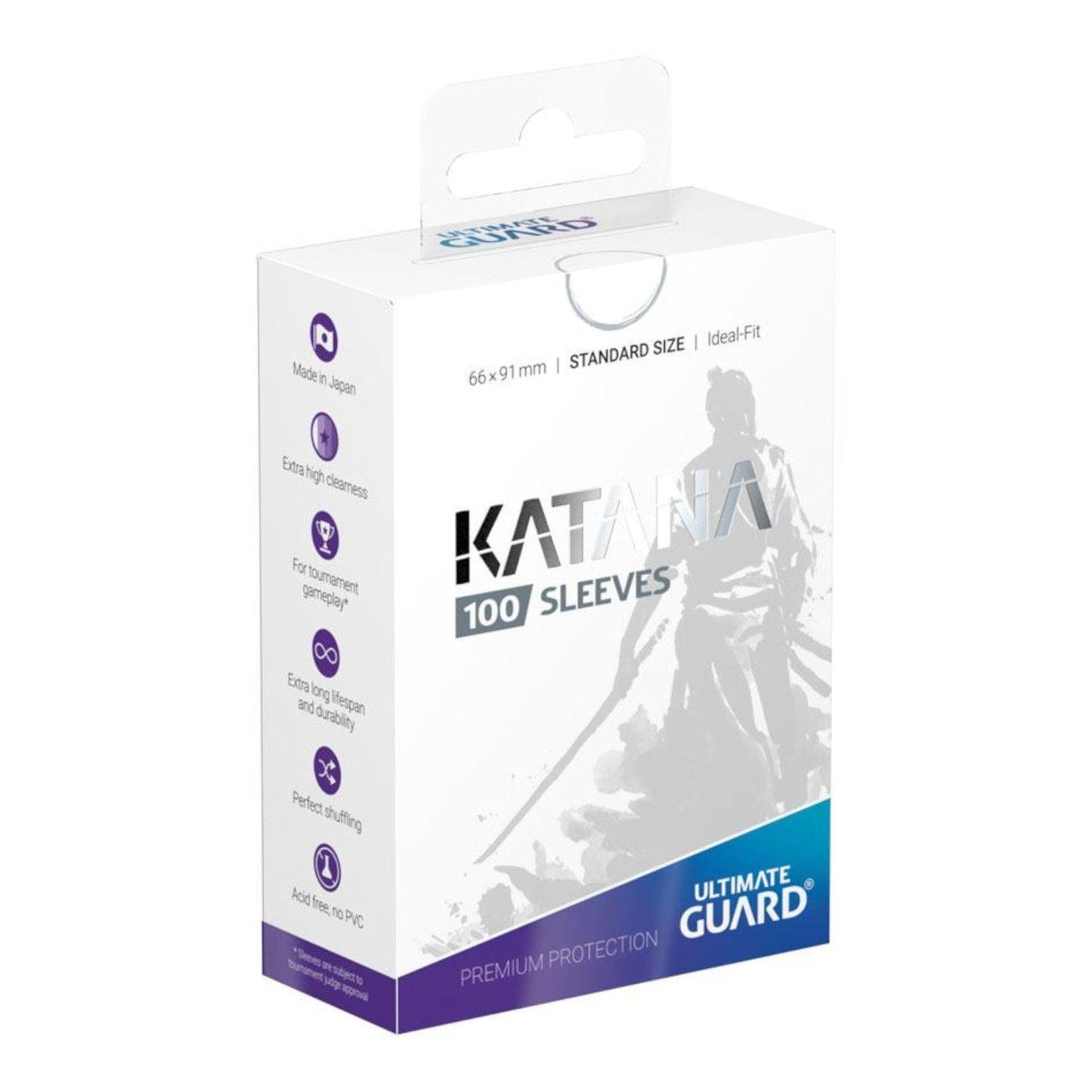 Ultimate Guard - Katana Sleeves 100 Stück - Standard Size - Weiß