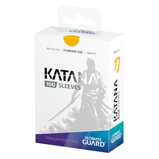 Ultimate Guard - Katana Sleeves 100 Stück - Standard Size - Yellow / Gelb