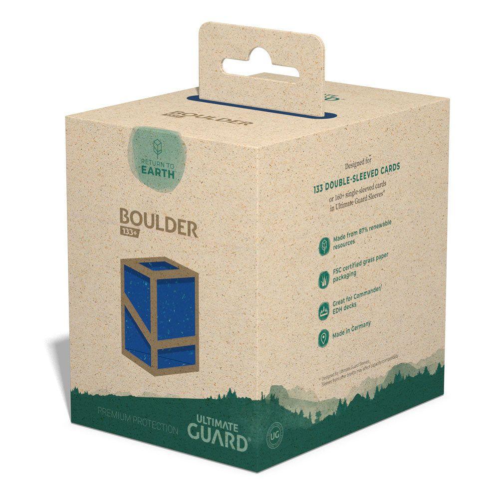 Ultimate Guard Return To Earth Boulder Recycled Deckbox 133+ Standardgröße Blau