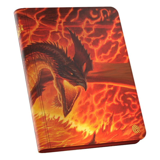 Ultimate Guard - Zipfolio 360 Xenoskin Binder: MtG Tarkir Magmatic Hellkite
