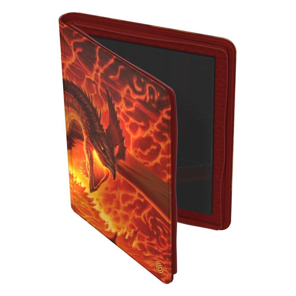Ultimate Guard - Zipfolio 360 Xenoskin Binder: MtG Tarkir Magmatic Hellkite
