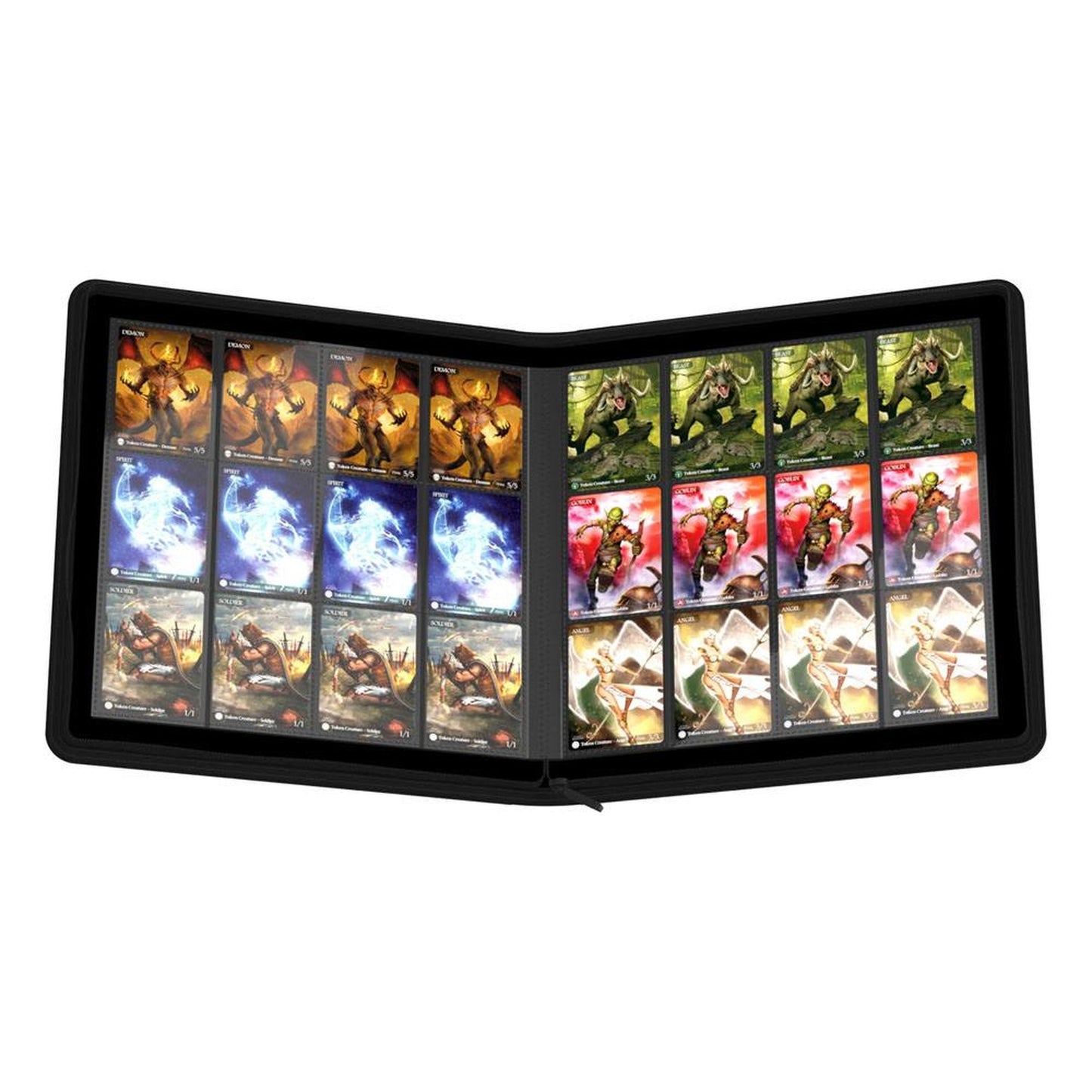Ultimate Guard Zipfolio 480 24-Pocket Xenoskin - Black - Neu & OVP