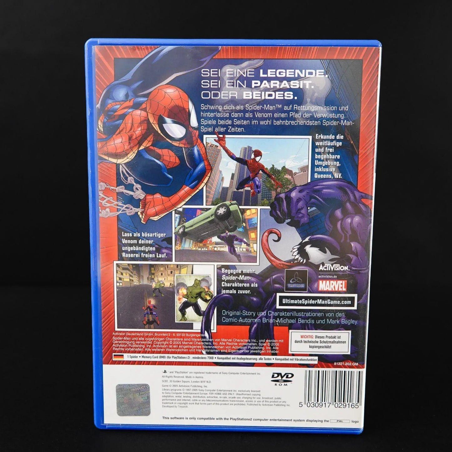 ultimate-spider-man-playstation-2-ps2-spiel-cib-pal-deutsch-gebraucht-5 - Utopia Collectibles