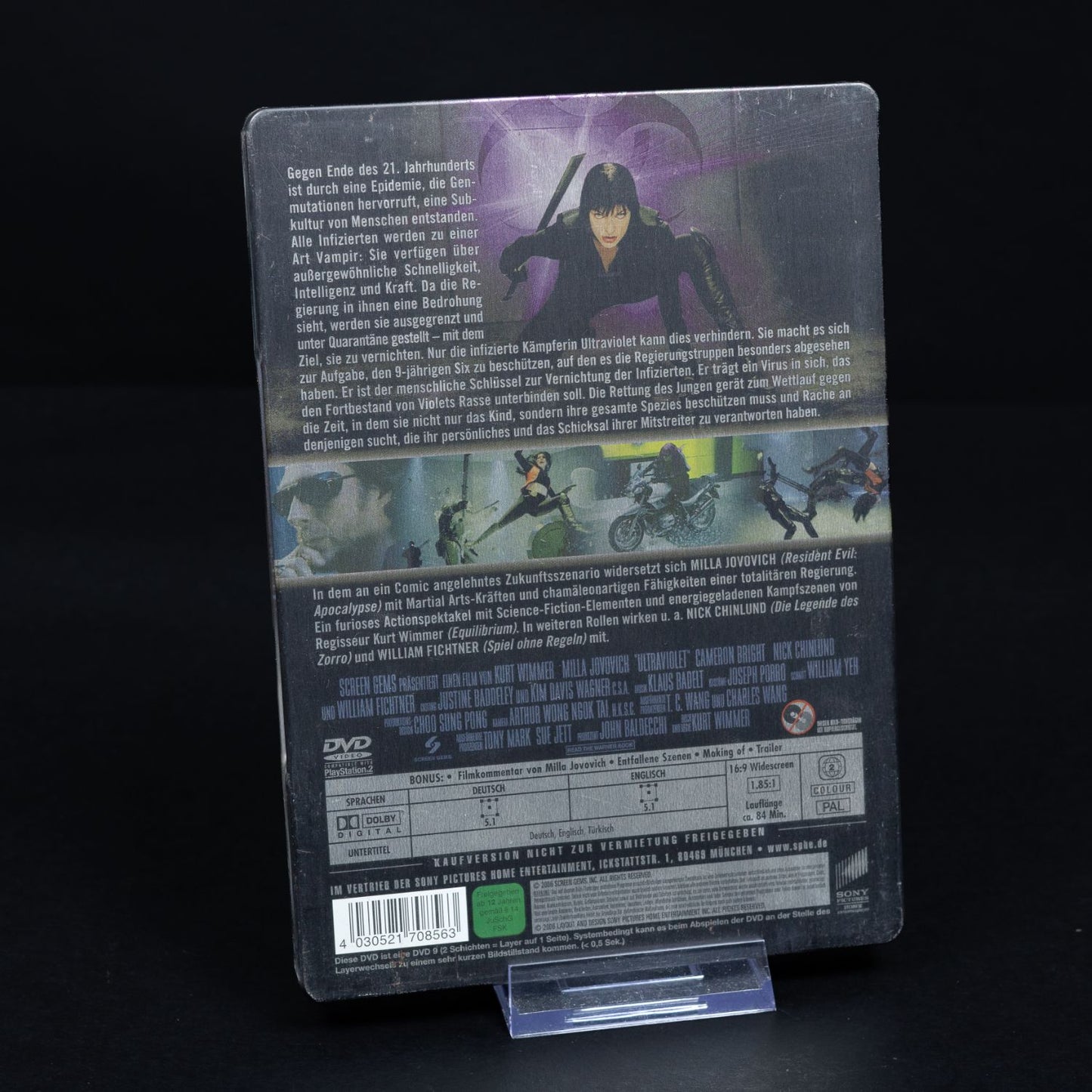 Ultra Violet - Limited Edition Steelbook - DVD - Milla Jovovich - Zust. Sehr Gut