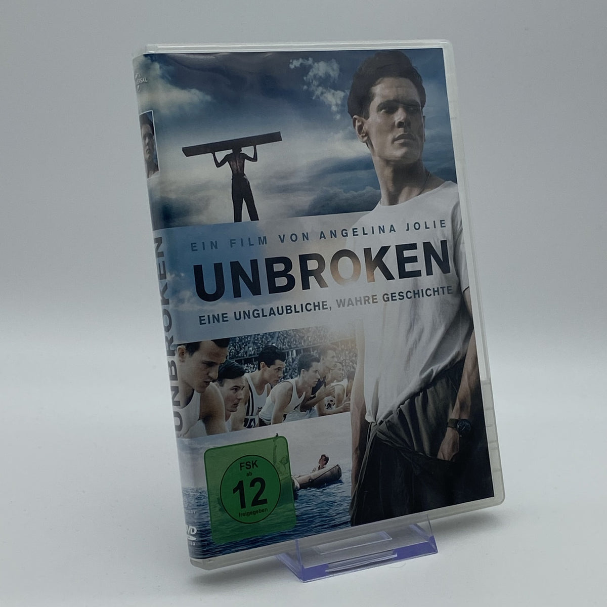 Unbroken - Angelina Jolie - Jack O'Connell - Film - DVD - Zustand Sehr Gut