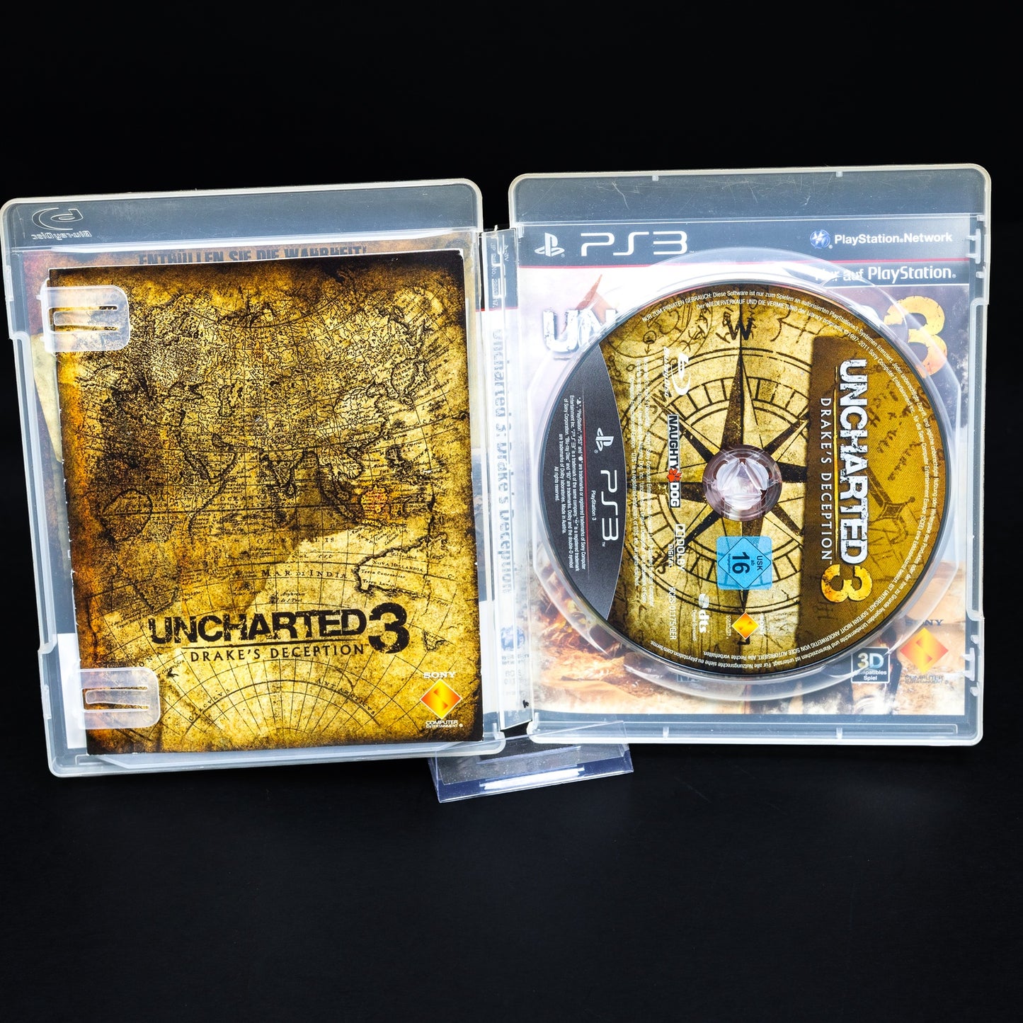 Uncharted 3 - Drake's Deception - Playstation 3 PS3 PAL - CiB - Zustand Gut