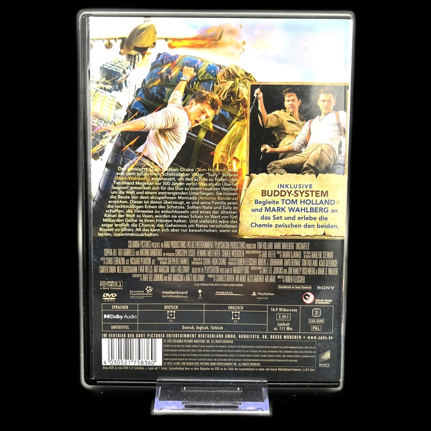 Uncharted - Gebrauchter Artikel - guter Zustand - Abenteuer - DVD - Gebraucht