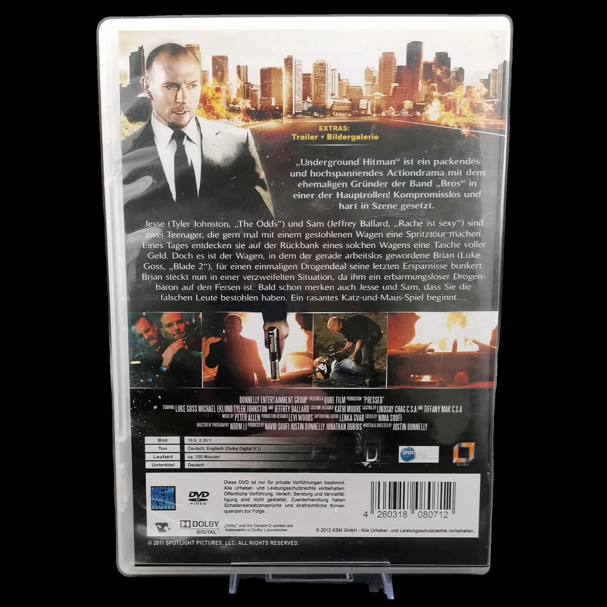 Underground Hitman - Wende-Cover - Action - DVD - Flucht - Film - Gebraucht