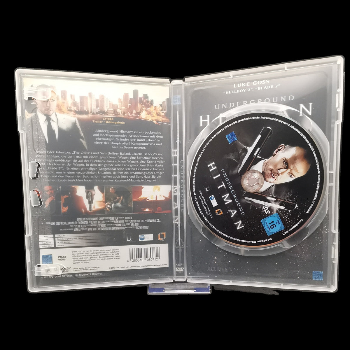 Underground Hitman - Wende-Cover - Action - DVD - Flucht - Film - Gebraucht