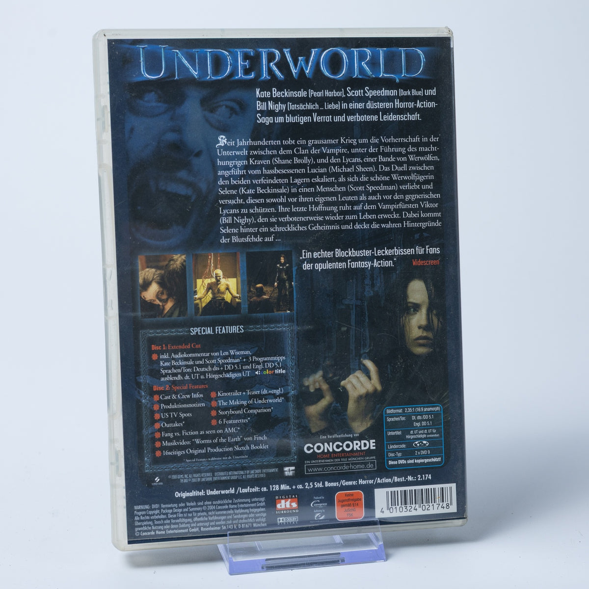 Underworld - Extended Cut - Action - DVD - Film - Vampire - Gebraucht