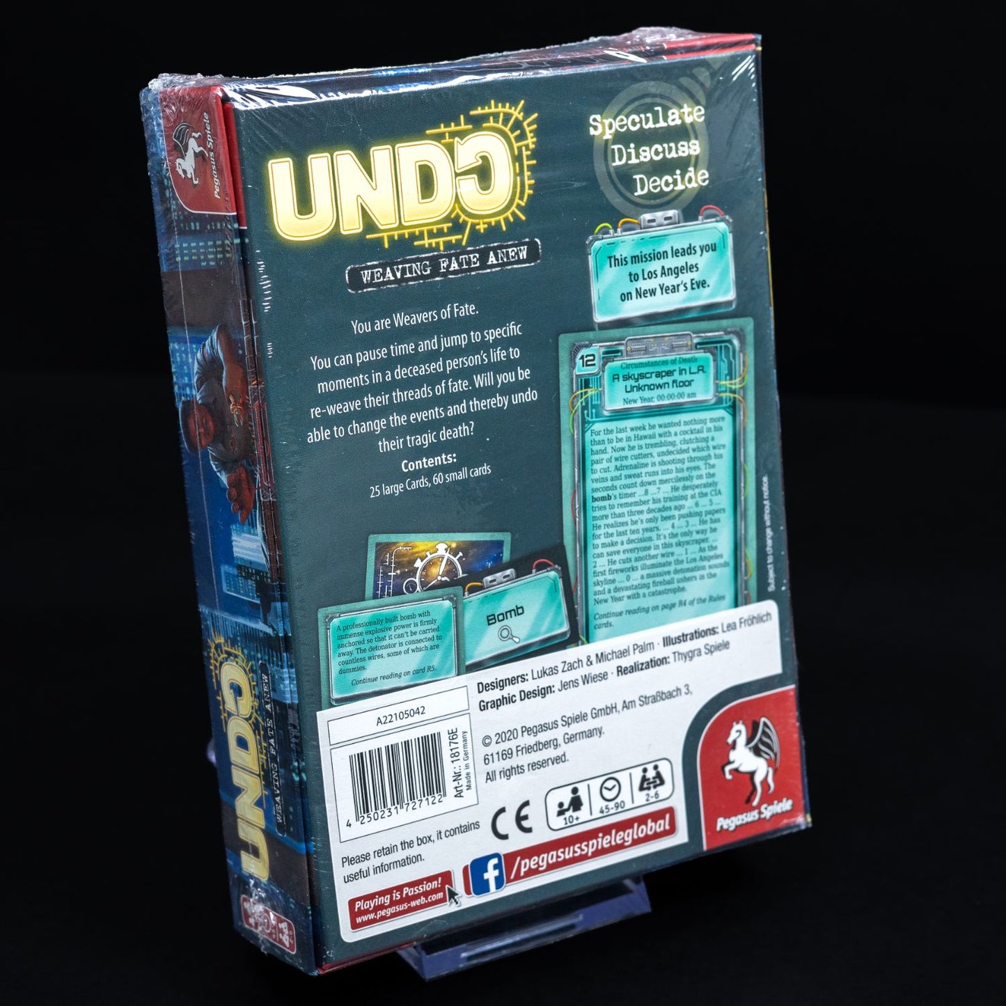 UNDO - 600 Seconds - Pegasus Spiele - Neu & OVP / Sealed