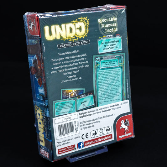 UNDO - 600 Seconds - Pegasus Spiele - Neu & OVP / Sealed