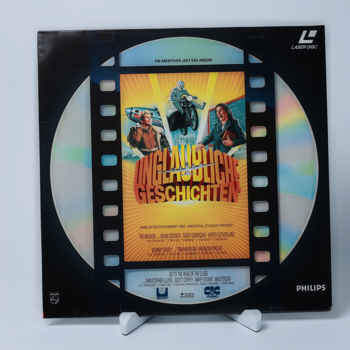 Unglaubliche Geschichten - LaserDisc - Amazing Stories - Zustand Sehr Gut
