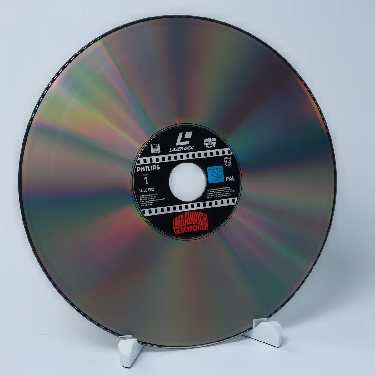 Unglaubliche Geschichten - LaserDisc - Amazing Stories - Zustand Sehr Gut