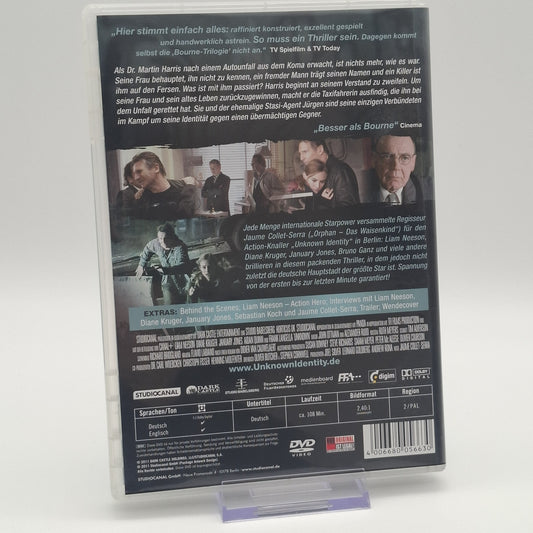 Unknown Identity - Liam Neeson - 2011 - DVD - Wendecover - Zustand Sehr Gut
