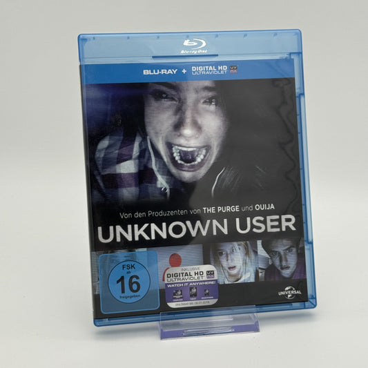 Unknown User - 2014 - Digital HD - UV - Blu-Ray - Film - Zustand Sehr Gut