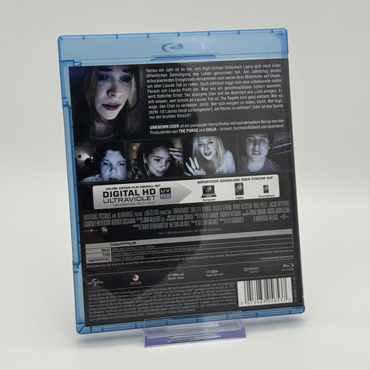 Unknown User - 2014 - Digital HD - UV - Blu-Ray - Film - Zustand Sehr Gut