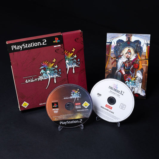 Unlimited Saga - Playstation 2 PS2 - PAL - CiB im Pappschuber mit Anleitung