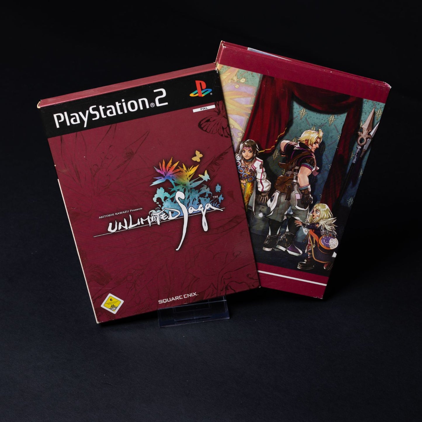 Unlimited Saga - Playstation 2 PS2 - PAL - CiB im Pappschuber mit Anleitung