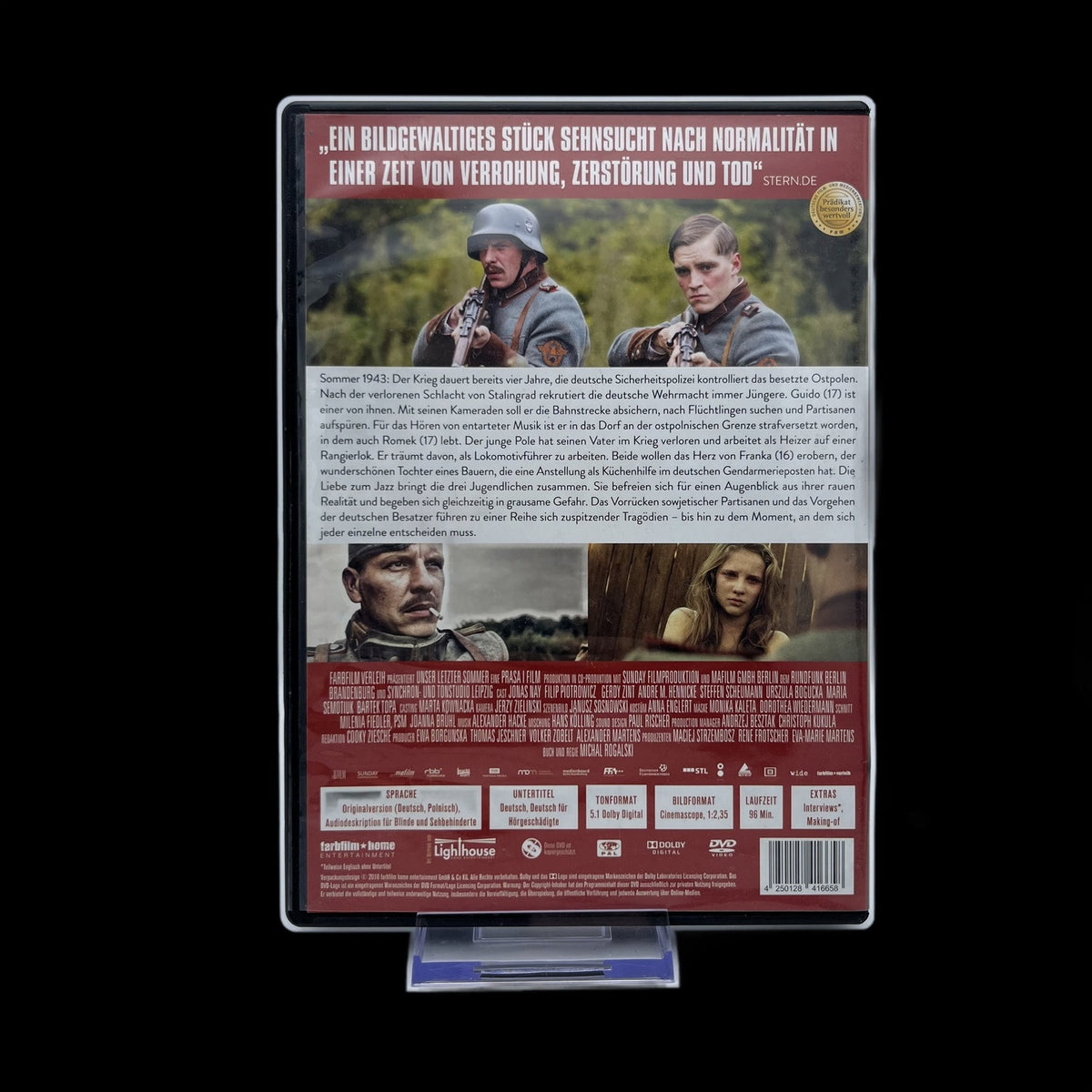 Unser letzter Sommer - FSK 12 - Laufzeit 89 Min - DVD - Gebraucht