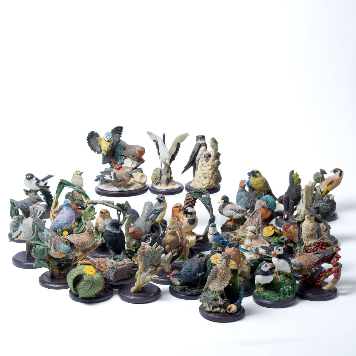Unsere Schöne Vogelwelt Collection - 37 verschiedene Vogel-Statuen - Gebraucht