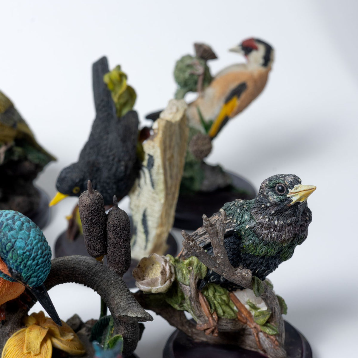 Unsere Schöne Vogelwelt Collection - 37 verschiedene Vogel-Statuen - Gebraucht