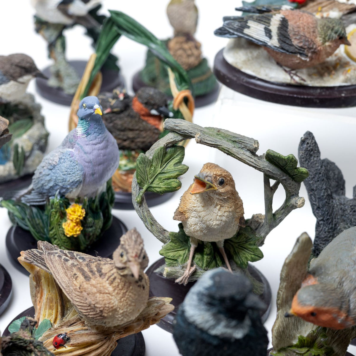Unsere Schöne Vogelwelt Collection - 37 verschiedene Vogel-Statuen - Gebraucht