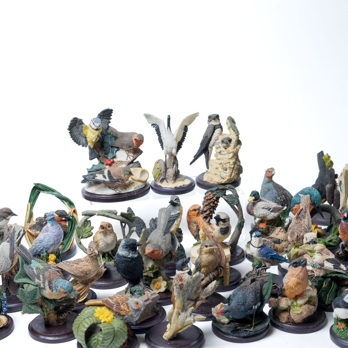 Unsere Schöne Vogelwelt Collection - 37 verschiedene Vogel-Statuen - Gebraucht