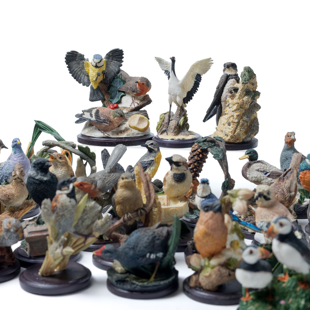 Unsere Schöne Vogelwelt Collection - 37 verschiedene Vogel-Statuen - Gebraucht