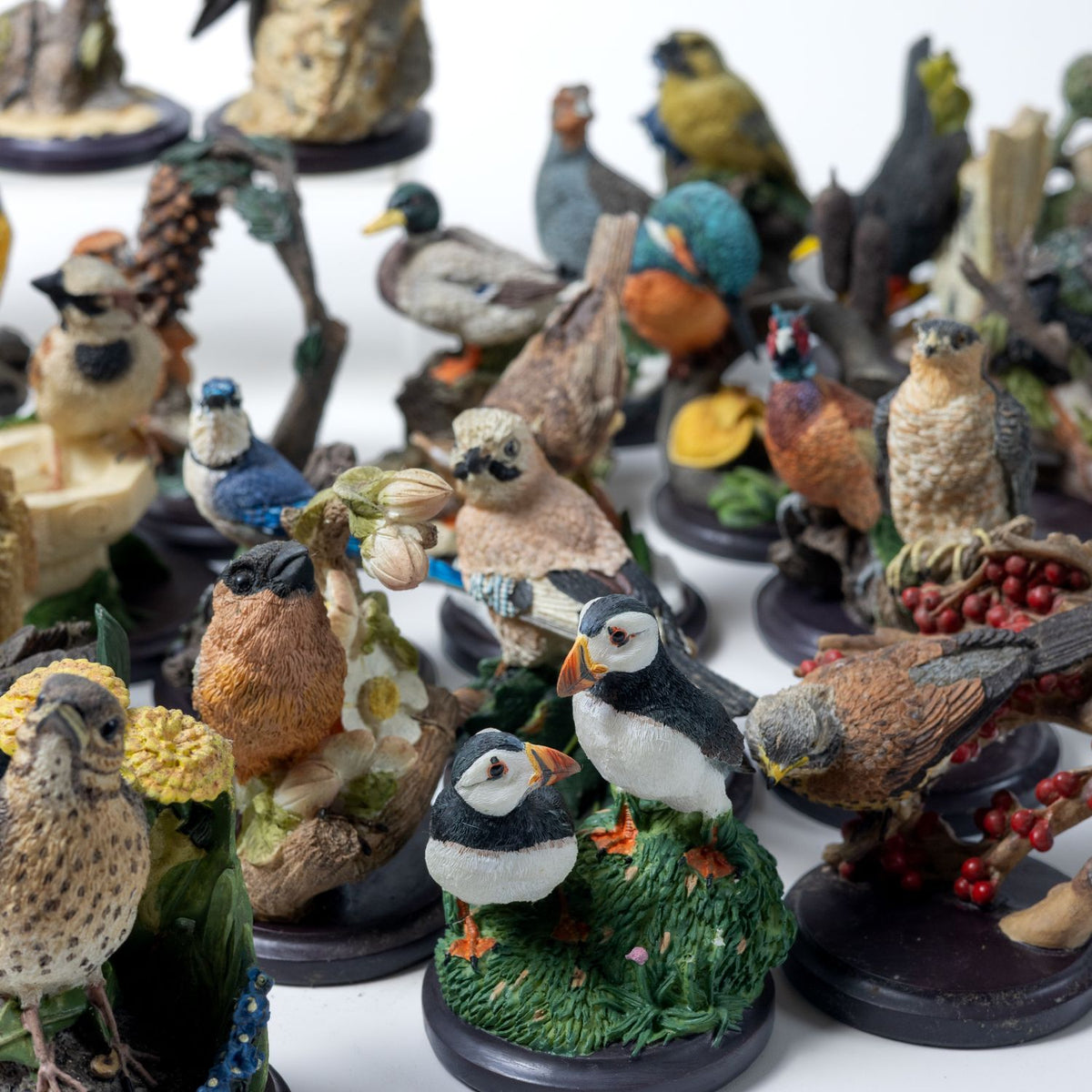 Unsere Schöne Vogelwelt Collection - 37 verschiedene Vogel-Statuen - Gebraucht