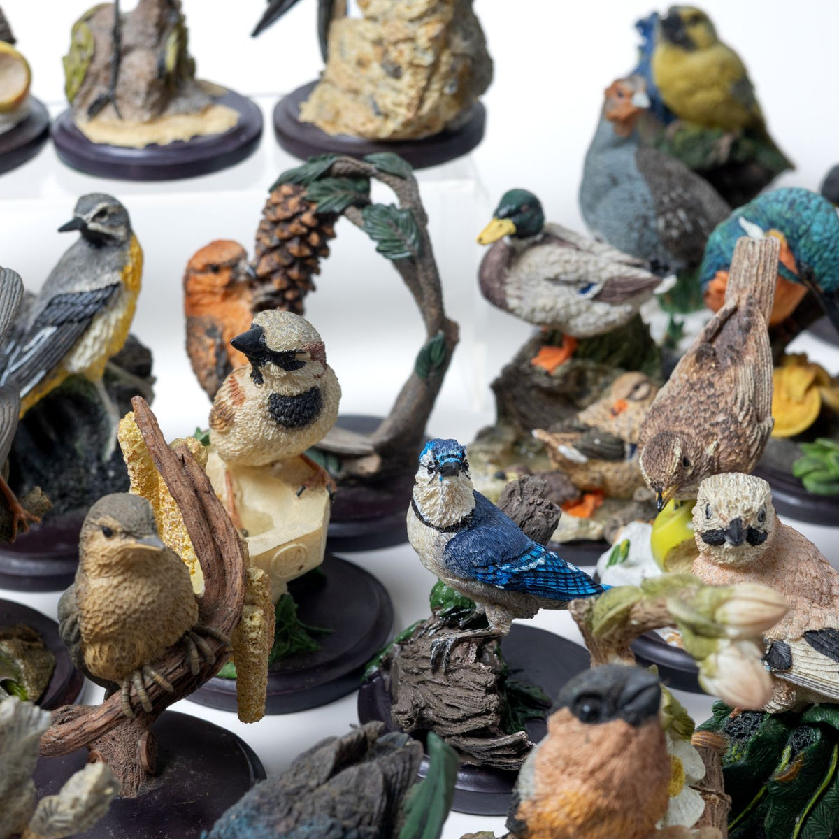 Unsere Schöne Vogelwelt Collection - 37 verschiedene Vogel-Statuen - Gebraucht