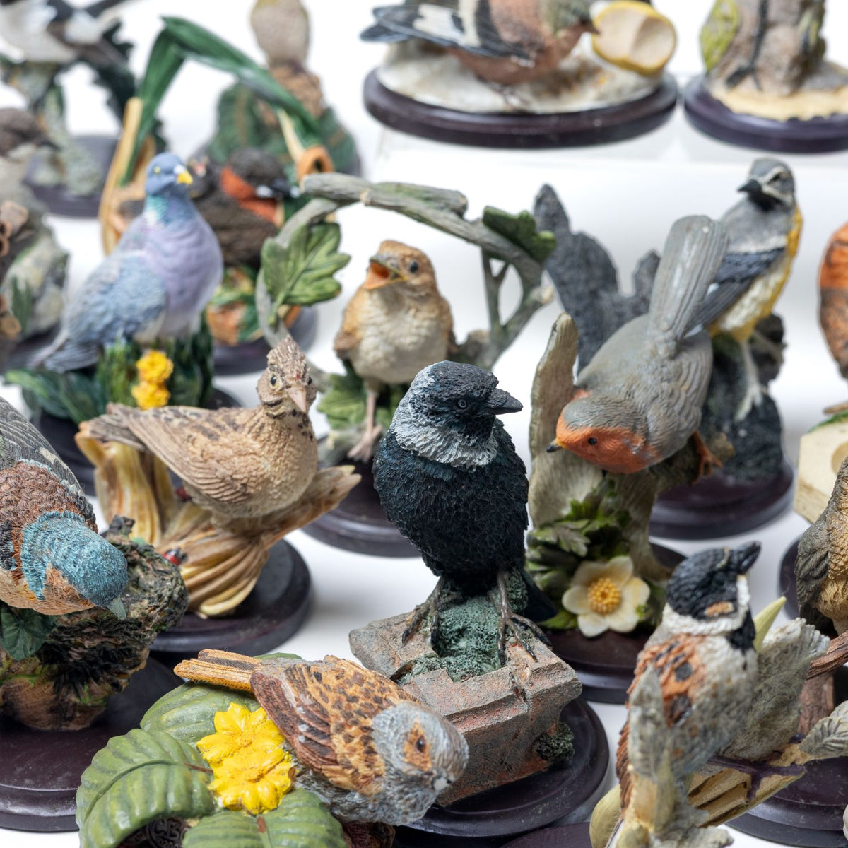 Unsere Schöne Vogelwelt Collection - 37 verschiedene Vogel-Statuen - Gebraucht