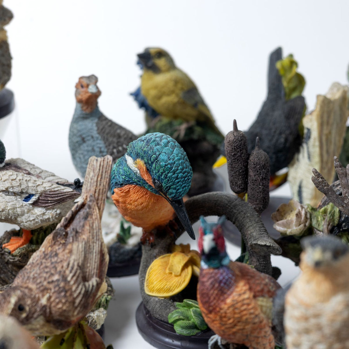 Unsere Schöne Vogelwelt Collection - 37 verschiedene Vogel-Statuen - Gebraucht
