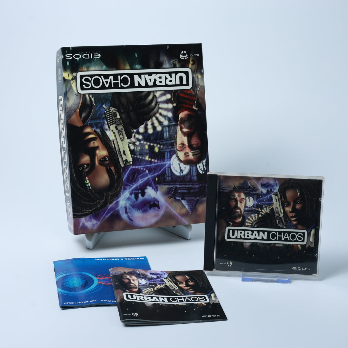 Urban Chaos - PC CD-ROM Spiel - Big Box - CiB - Zustand Sehr Gut