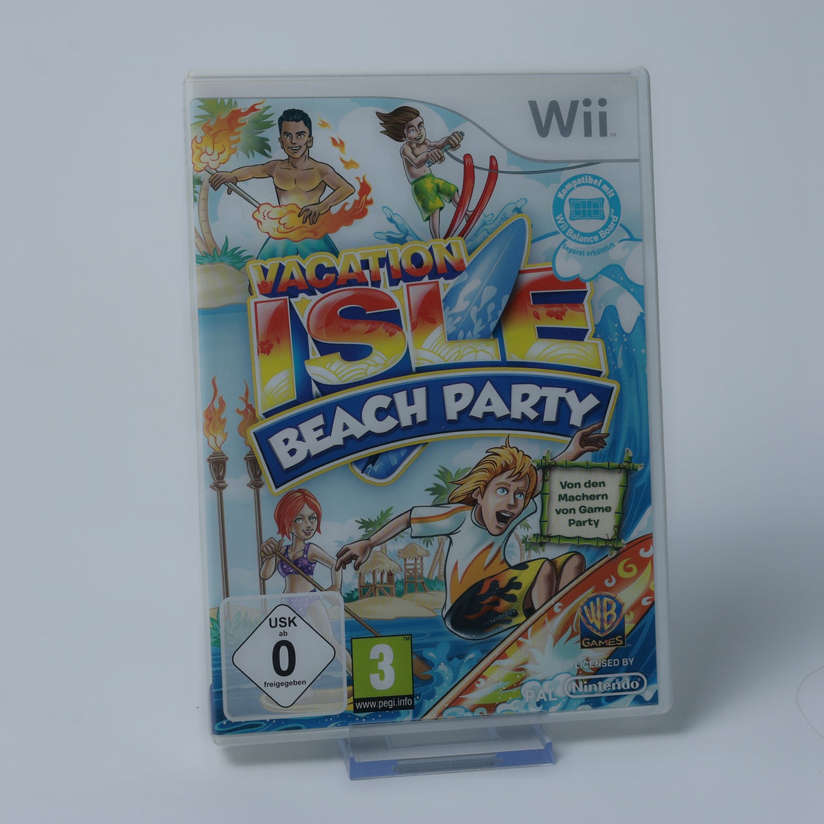 Vacation Isle - Beach Party - Nintendo Wii Spiel - CiB - PAL - Zustand Sehr Gut