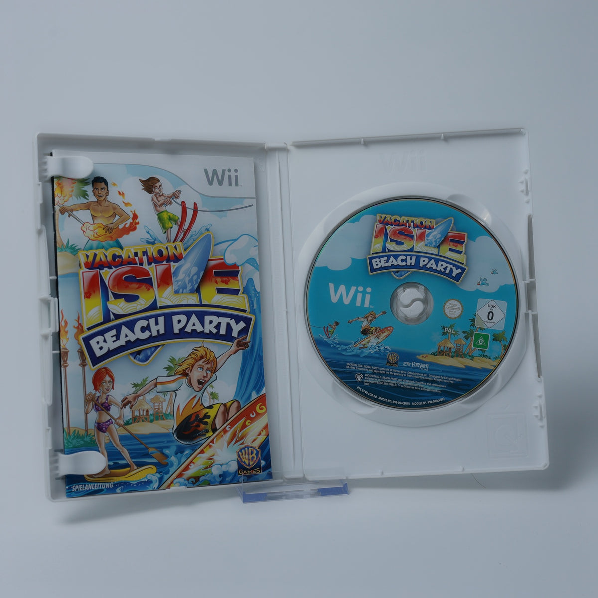 Vacation Isle - Beach Party - Nintendo Wii Spiel - CiB - PAL - Zustand Sehr Gut