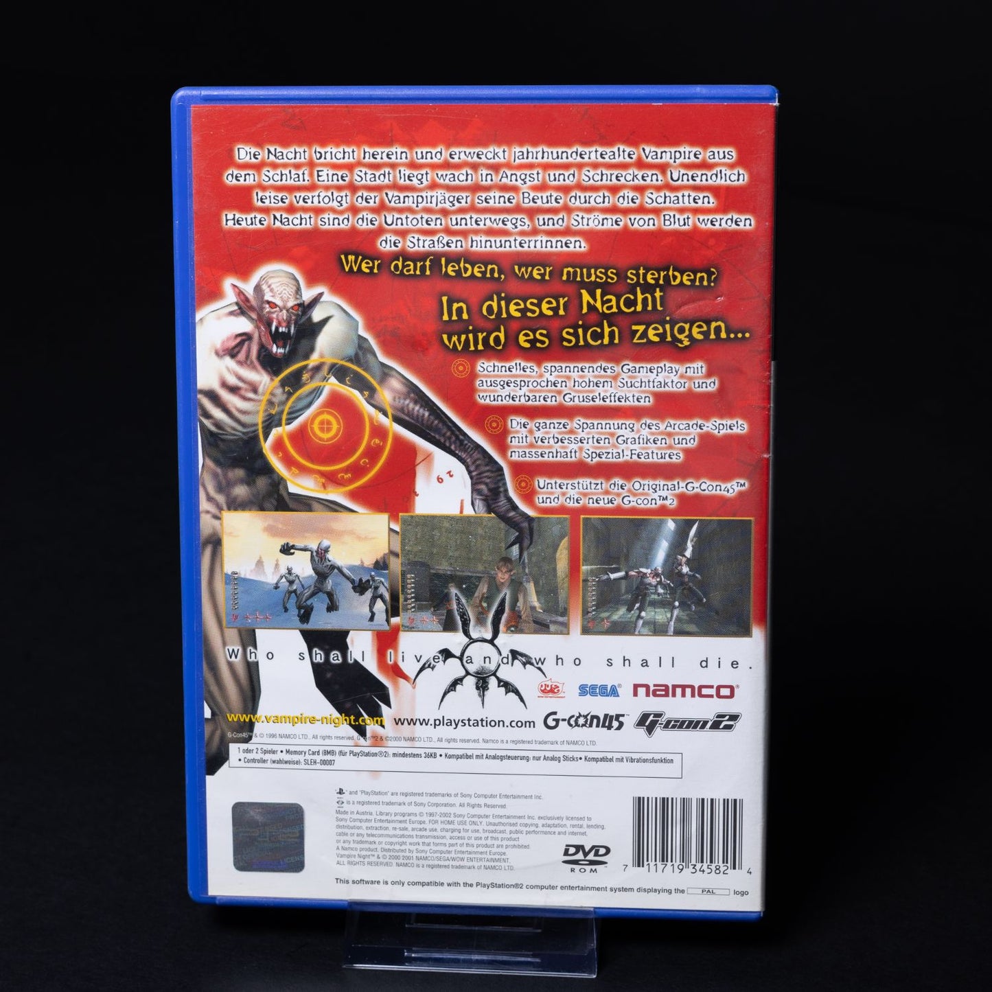 Vampire Night - Spiel für Playsation 2 PS2 - CiB - PAL Deutsch - Gebraucht
