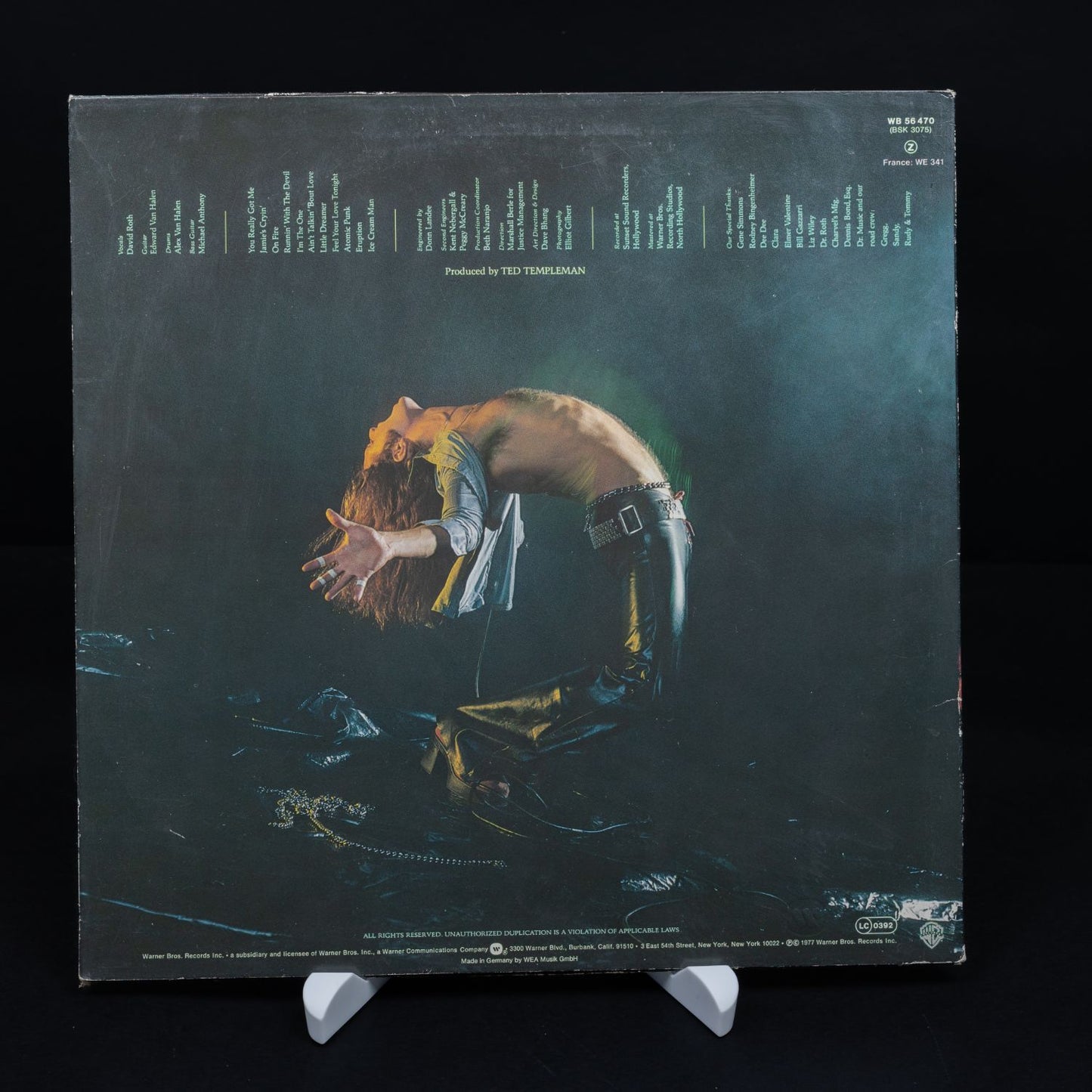 Van Halen – Van Halen - Vinyl LP Schallplatte - VG / G