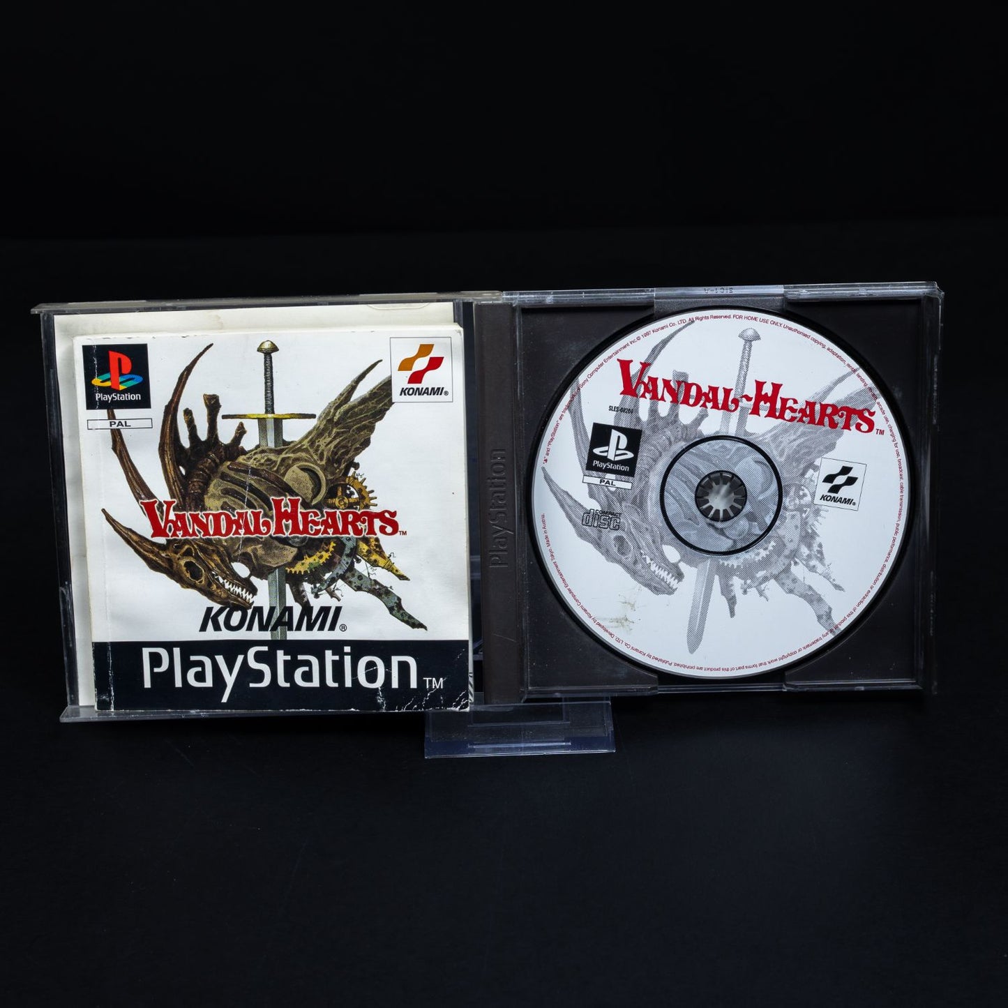 Vandal Hearts - Playstation 1 PS1 Spiel - PAL - Zustand Okay aber funktionsfähig