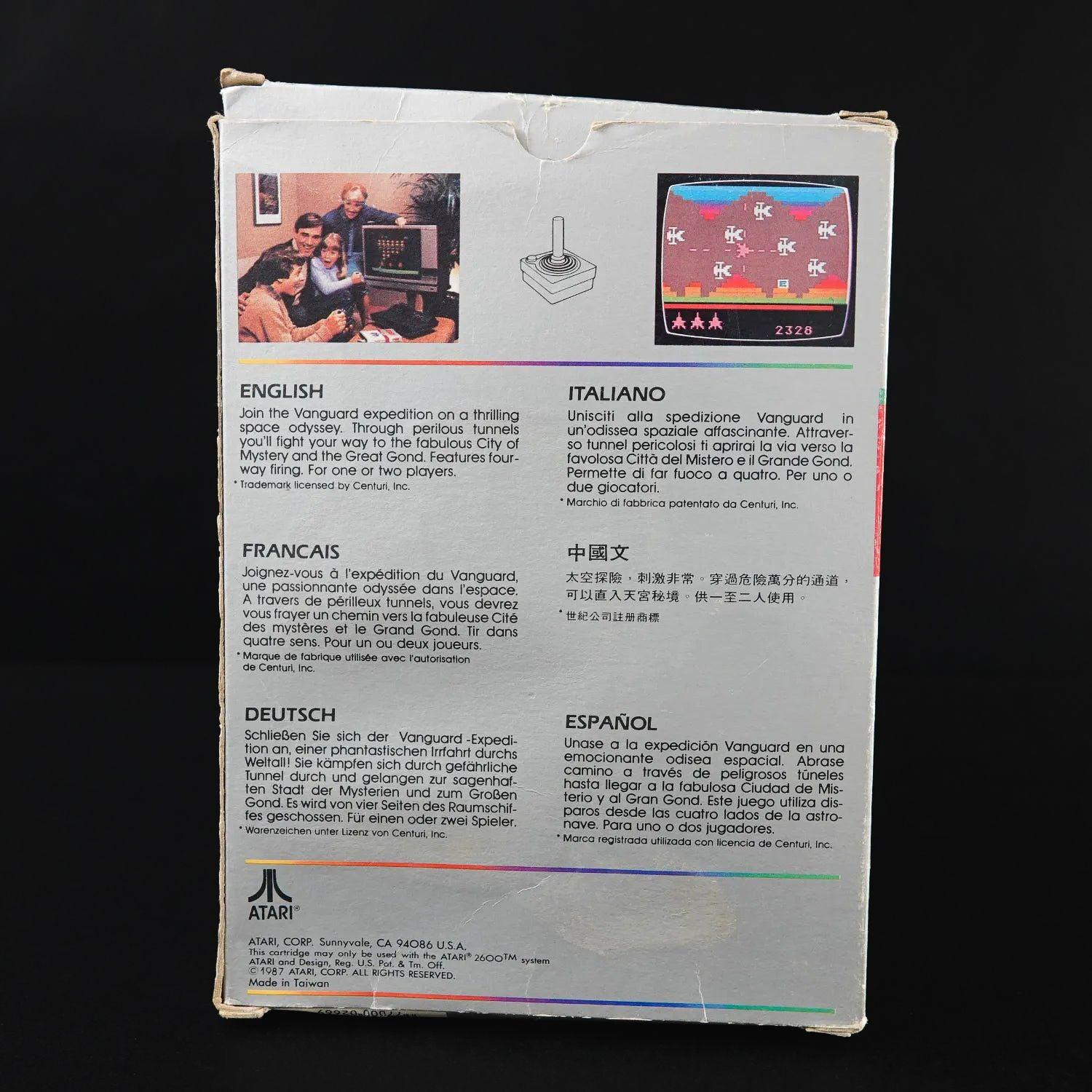 vanguard-spiel-fuer-atari-2600-retro-game-cx2684-cib-komplett-4 - Utopia Collectibles