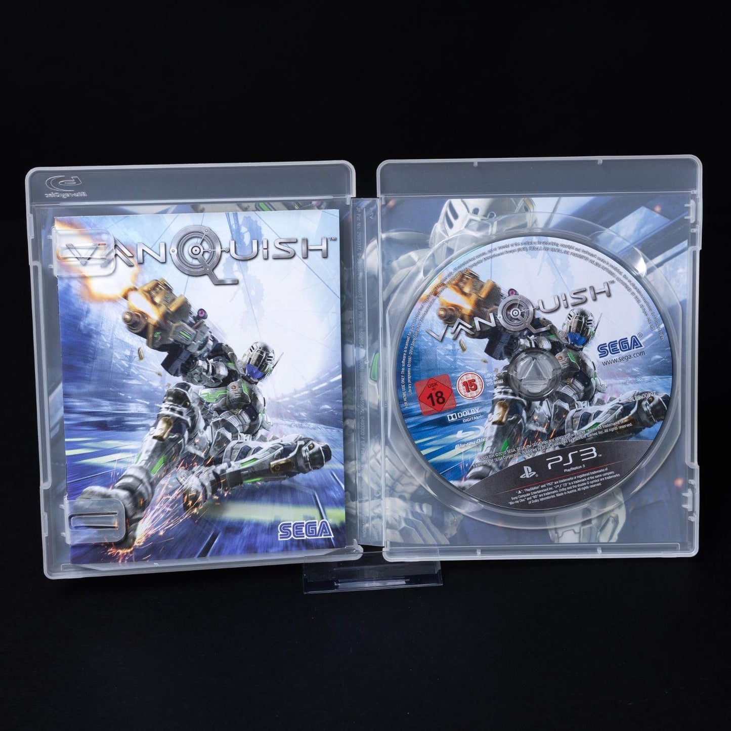 Vanquish - Playstation PS 3 - Mit Anleitung und Schuber - Zustand Sehr Gut